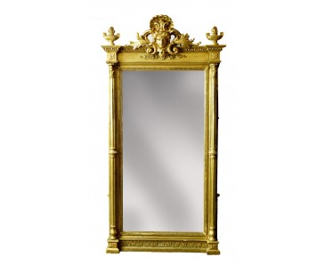 Large Antique Mirror  