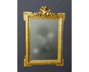 Antique French Mirror Giltwood - 19th Century - SOLD