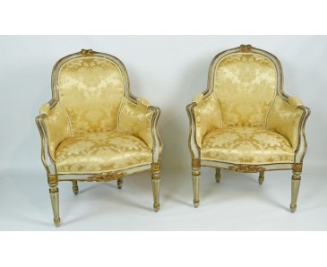 Antique French Bergeres Louis XVI style - SOLD