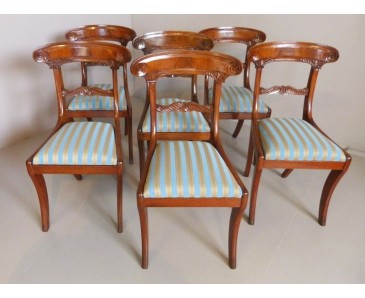 Regency dining Chairs set of 6