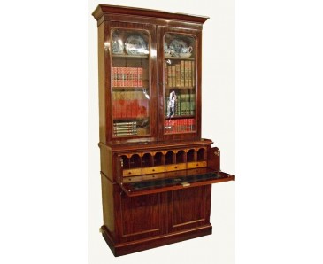 Bureau Bookcase - Victorian - SOLD
