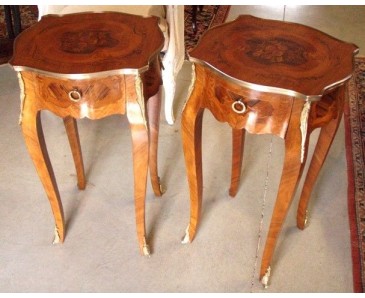 Pair of Louis XV style Side Tables  