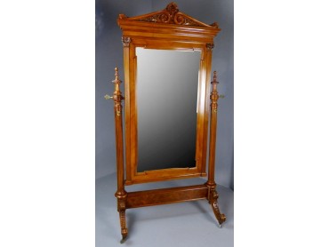 Cheval Mirror 19th Century- Museum Quality