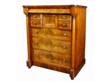 Antique Scotch Chest of 8 Drawers