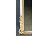 Antique French Large Mirror Painted and Gilt - SOLD