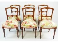 Set of 6 Antique Dining Chairs - SOLD