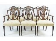 Antique Dining Chairs - Set of 8 - SOLD