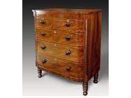 Antique Mahogany Chest of Drawers - William IV - SOLD