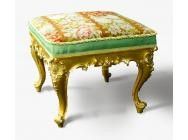 Gilt French Louis XV style Stool - SOLD