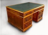 Victorian Mahogany Partners' Desk - SOLD