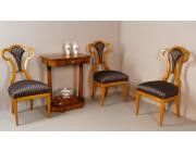 Biedermeier Chairs - Set of 3 