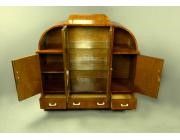 Art Deco Cabinet with Display and Drawers 