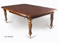 Mahogany Dining Table - Extends to 296cms - SOLD