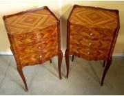 Pair of Bedside cabinets in the Louis XV manner
