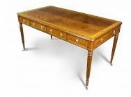 Mahogany Writing Table Desk by E.J.Victor - SOLD