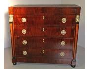 Biedermeier Chest of Drawers -Empire Influence-SOLD
