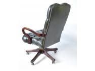 Chesterfield Leather Desk Armchair - SOLD