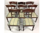 Antique English Dining Table with 8 Chairs - SOLD ONLY TABLE