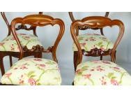 Set of 6 Victorian Dining Chairs - SOLD