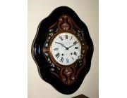 Antique Oval Vineyard Clock