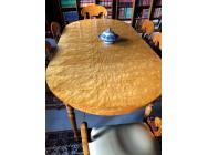 Biedermeier Round Dining Table Extendable - SOLD