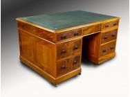 Victorian Mahogany Partners' Desk - SOLD