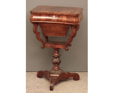 Antique Louis Philippe Sewing Table