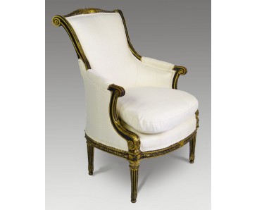 Fauteuil Louis XVI Stamped FC Menant - SOLD