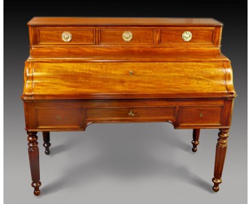 Antique Bureau with Piano Top Louis Philippe - ON HOLD