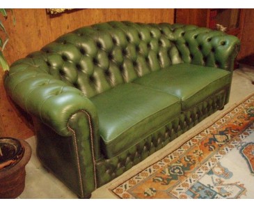 Chesterfield Sofa Irish Green