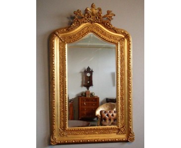 Antique Large French Mirror