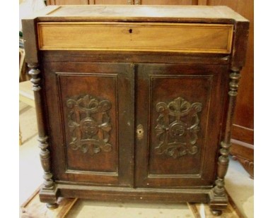 Before Restoration of 19th Century Cabinet