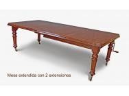Antique Dining Table - 2 Extensions - SOLD