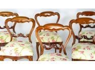 Set of 6 Victorian Dining Chairs - SOLD