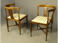 Antique Pair of Corner Chairs