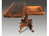 Regency Rosewood Tea and Games table - SOLD