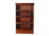 Antique Modular Bookcase Leaded Glass - SOLD