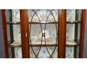 Edwardian Display Cabinet - Curved Glass - SOLD