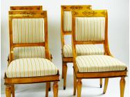 Antique Biedermeier Chairs - Set of 6 - SOLD