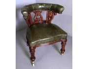Antique Library Chair - Attributed to Gillows - SOLD