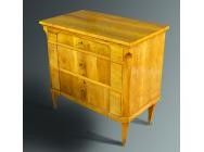 Petite Biedermeier Commode with Secretaire Drawer - SOLD