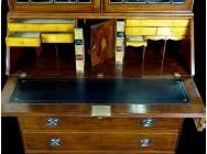 Antique Sheraton Bureau Bookcase - End 19th Century - SOLD