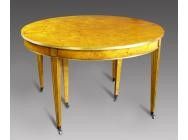 French Large Circular Dining Table Extends to 3.70m -SOLD
