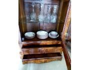 French Antique Display Vitrine with Drawers - 19th Century 