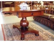 Antique Biedermeier Dropleaf Table 
