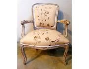 Antique Small Armchairs Louis XV style Decapé