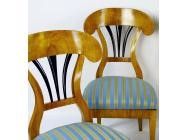 Antique Biedermeier set of 2 Chairs - SOLD
