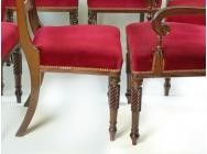 Antique Dining Chairs - set of 9 - SOLD
