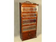 Bookcase Leaded Glass 