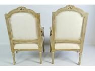 French Pair of Armchairs - Louis XVI style - SOLD